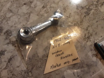 Manivela de ventana interior Plymouth, Dodge, carrocería A-B 62-66 años Foto 1 de 2