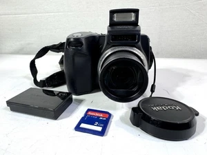 Cámara digital Kodak EasyShare DX6490 negra 4,0 MP, batería, cuidado SD - Imagen 1 de 13