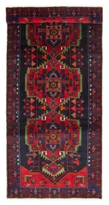 Vintage Hand-Knotted Area Rug 4'0" x 9'8" Traditional Wool Carpet - Picture 1 of 9