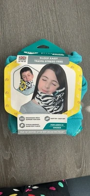 Almohada Trtl Viaje Avión Coche Junior Niños Azul Aqua Vellón Cuello Soporte  Foto 1 de 4