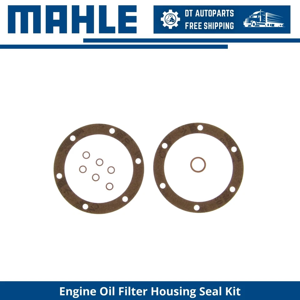 适用于 1966 - 1974 年大众 Karmann Ghia 发动机机油过滤器外壳密封套件 Mahle — 第 1/3 张图片