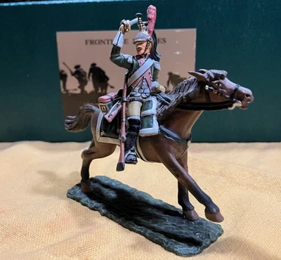 FRONTLINE NAPOLEONIC FRENCH CAVALRY F.17.C.3. 17th Dragoons Trooper escala 1/32 - Imagem 1 de 3