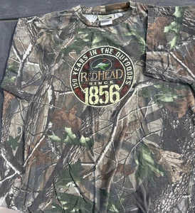 REDHEAD CAMOUFLAGE T-SHIRT 2XL PARAMOUNT HUNTING/OUTDOORS SHORT SLEEVE - Picture 1 of 3