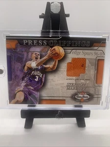 Stephon Marbury JSY Card 2002-03 Fleer Box Score Press Clippings Memorabilia #3 - Picture 1 of 2