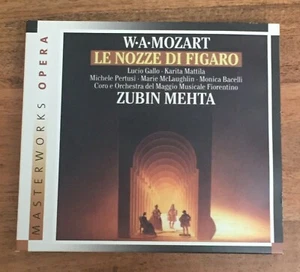 Mozart: Le Nozze di Figaro (CD, Sep-2006, 3 Discs, Sony Music) Zubin Mehta - Picture 1 of 12