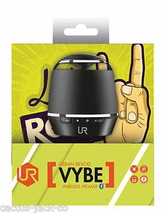 NUEVO ALTAVOZ NEGRO COMPACTO BLUETOOTH INALÁMBRICO URBAN REVOLT VYBE 19886 - Imagen 1 de 5
