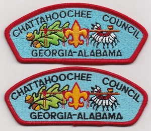 LOT OF 2 CSP'S - CHATTAHOOCHEE COUNCIL - (2) S-4A - PB & SCOUT STUFF BACK - Picture 1 of 1