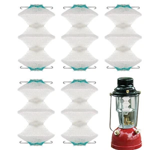 5PCS Propane Lantern Mantles Outdoor Camping Gas Lantern Light Mantles #95 - Picture 1 of 12