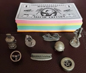 Monopoly NASCAR Edition Game Pieces - Picture 1 of 2