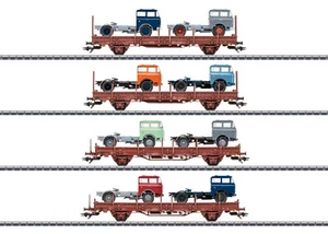 Märklin H0 46406 Rungenwagen-Set der DR - Bild 1 von 1