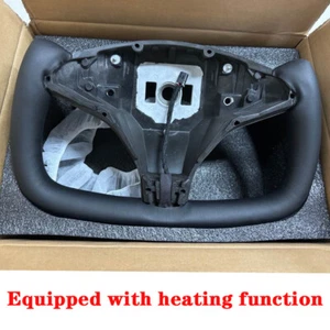 Yoke Steering Wheel for Tesla Model X/S 2014-2023 with Heated Leather - Picture 1 of 7