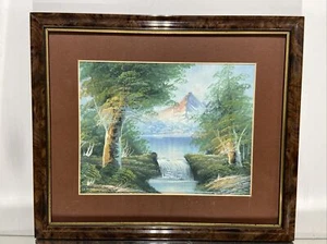 VTG. IMPRESSIONIST LANDSCAPE Oil On Board 11 3/4"x14" - Picture 1 of 12