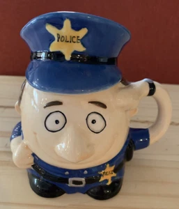 XPRES (The Encore Group) Blue Uniform Police Man Mug - NEW - Picture 1 of 5