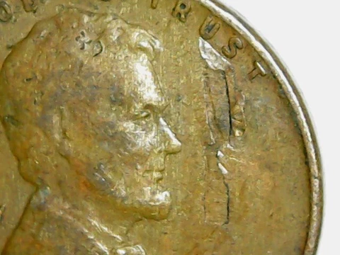 1939 Wheat Penny Strike Through Lamination Error🔥 Cover