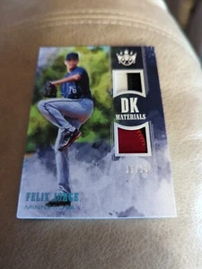 2018 Panini Diamond Kings DK Materials Felix Jorge #DKM-FJ Rookie RC Blue #/25 - Picture 1 of 3