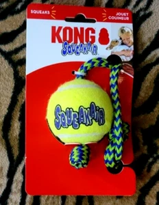 Kong Dog Squeak Air Toy w Rope New! - Picture 1 of 2