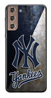 Étui téléphone Yankees de New York pour Samsung Galaxy S24 S23 S22 S21 S20 S10 S9