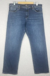 Mavi Matt Jeans 38x32 (Fits 38x30) Low Rise Bootcut Blue Denim - Picture 1 of 9