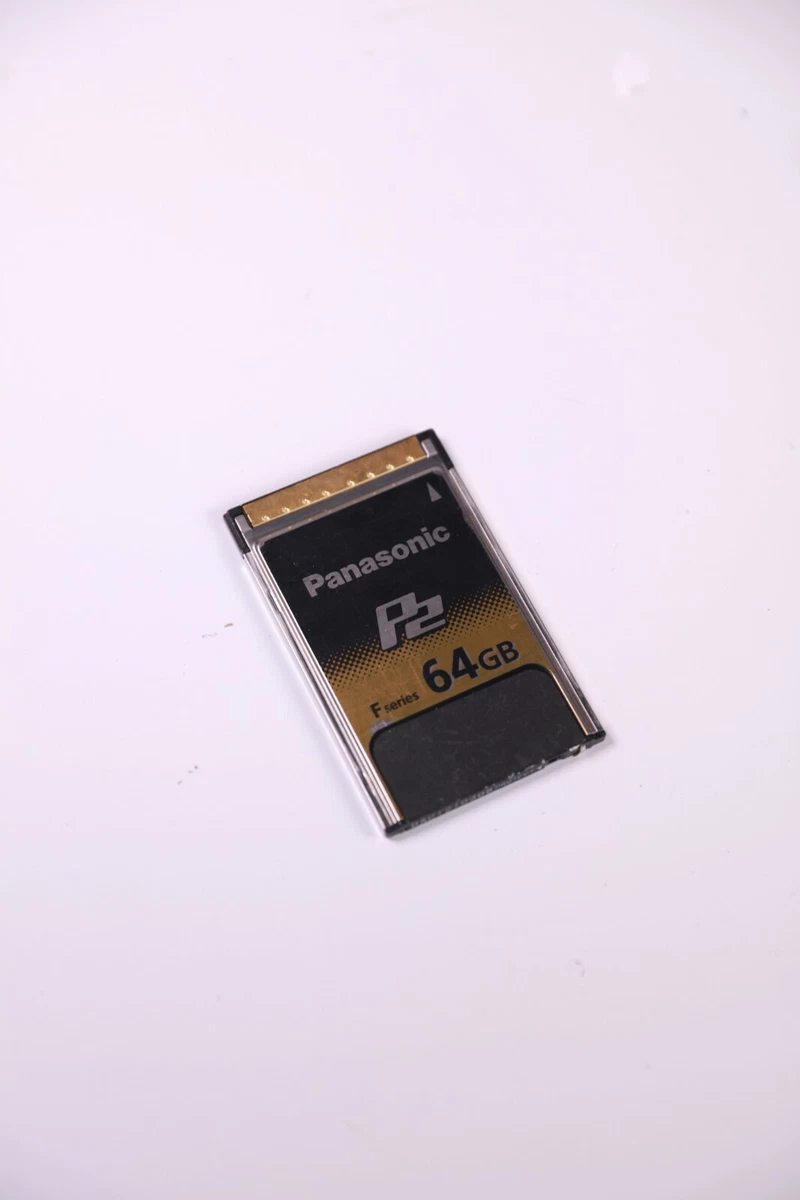 Panasonic 64GB F-Series P2 Card AJ-P2E064FGN | eBay