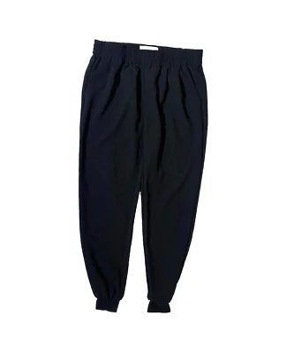 Calça Joie Black Joggers tamanho pequeno elegante ou casual cônica elástica - Imagem 1 de 4