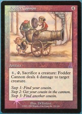 Fodder Cannon FOIL Urza's Destiny PLD Artifact Uncommon CARD (228671) ABUGames