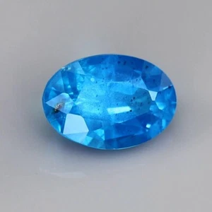 1,45 Karat Neon Blau Natur Madagaskar Apatit 23083086 - Bild 1 von 4