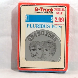 GRAND FUNK RAILROAD – E Pluribus Funk 1971 1st Italian 8-TR tape SEALED - Picture 1 of 3