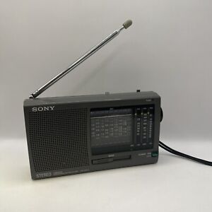 SONY ICF-SW11 12 bande SW LW MW radio FM radio mondiale ordine di funzionamento