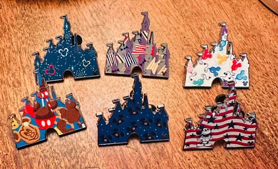 Disney Hidden Mickey 2025 6 pines castillo dulces globos fuegos artificiales auriculares cazador Foto 1 de 2