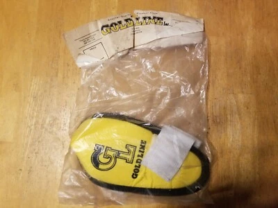 Coderas de bicicleta BMX Goldline Old School vintage - tamaño pequeño - amarillo Foto 1 de 4