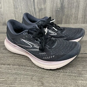 Brooks Glycerin GTS 19 Women’s 9 B Shoes Black/Navy/Pink Running Fitness Comfort - Picture 1 of 9