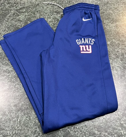 Nike Therma Fit New York Giants NFL Blue Sweatpants YOUTH Size XL (18-20) Cover