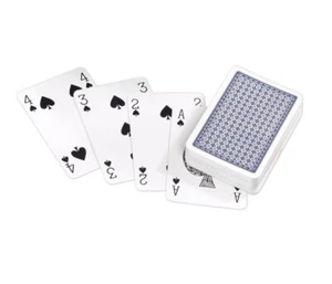 Weddington 52 Durable Classy Playing Cards Decks Blue/Red - Picture 1 of 9