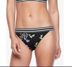 Traje de baño Athleta Black Gold Coast con bandas florales parte inferior para mujer talla mediana $54 - Imagen 1 de 4