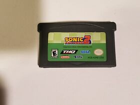 Sonic Advance 2 (Nintendo Game Boy Advance GBA, 2003) ☆ Authentic ☆