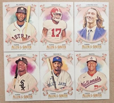2021 Topps Allen & Ginter Singles - You Pick - Image 1 of 4