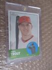 2012 Topps Heritage Mike Trout Card #207 First MLB Heritage Card