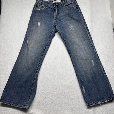 Pantalones de mezclilla Paco vintage para hombre 30x30 relajados patinador Y2K uso corte bota holgados Foto 1 de 4