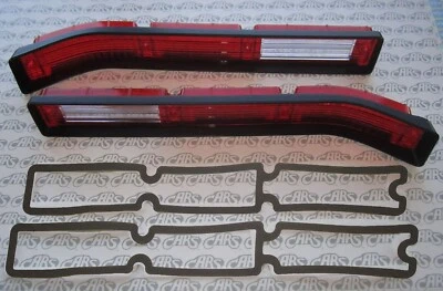 1972 Buick Skylark, GS, GSX Tail Lamp Lenses & Gaskets. Pair. Free Shipping  - Image 1 of 2