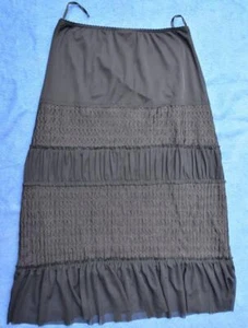 RIPE Limited LABEL Black Tiered Lace MATERNITY SKIRT New RRP$59.95 SIZE M-12 - Picture 1 of 1