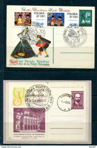 Poland 1968 6 Postal Stationary Cards Philatelic Exhibition 12152 - Picture 1 of 3