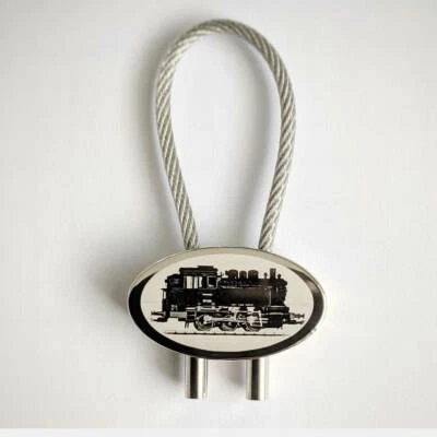 MARKENLOS Lok BR 80 SCHLÜSSELANHÄNGER * Dampflok BR 80 als Fotogravur + gratis Gravurtext