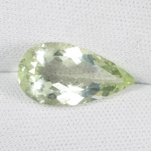 5.12 ct TOP LUSTROUS LIGHT GREEN - NATURAL BERYL - AQUAMARINE - See Vdo DL - Picture 1 of 2