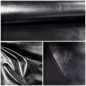 Kunstleder glänzend Antik Leder Imitat Möbelstoff Polster Autoleder Meterware - Bild 1 von 5