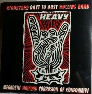 HEAVY SANCTUARY BIOHAZARD MEGADETH ROLLINS CORROSION SAMPLER PROMO 7 SONGS CD - Picture 1 of 2