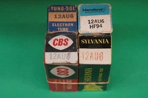 12AU6 - TV AUDIO GUITAR AMPLIFIER HAM RADIO tube -- lot of [4] - Picture 1 of 1