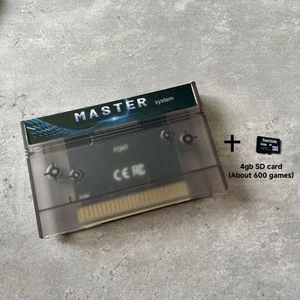 SEGA Master Sytem Flashcard 600 In 1 MS Game Card - Picture 1 of 5