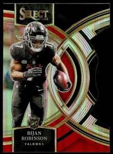 Panini Select 2023 troquelado negro y rojo Bijan Robinson #180 - Imagen 1 de 2