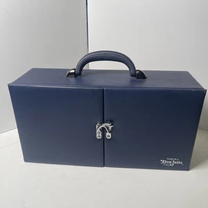 Caja de viaje Don Julio azul tequila con cierre y asa vacía - Imagen 1 de 10