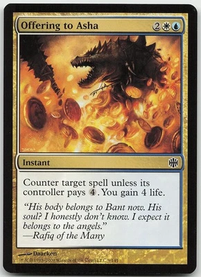 Offering to Asha 9 Common Alara Reborn NM/LP MTG - Image 1 of 2